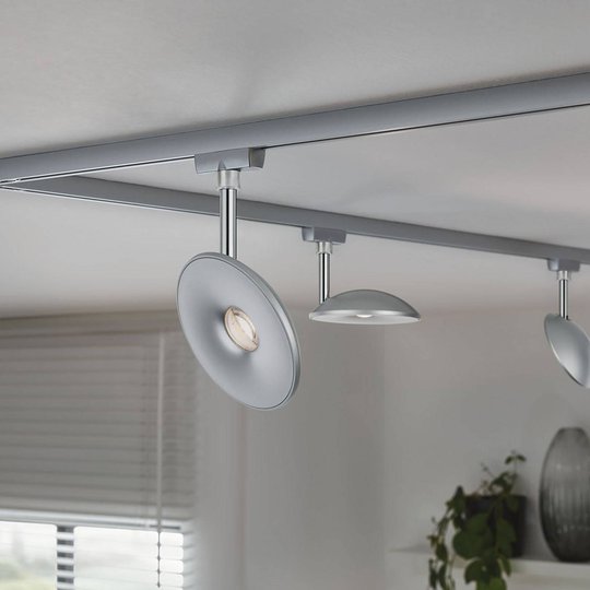 Paulmann URail LED-Spot Eye, mattakromi