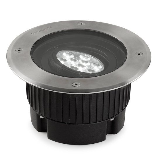 Gea – pyöreä upotettava LED-maaspotti