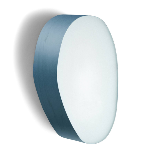 LZF Guijarro Small -LED-seinävalaisin, sininen