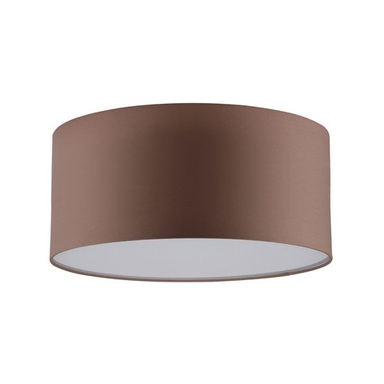 LED-kattovalaisin Josefina, Ø 28 cm, ruskea