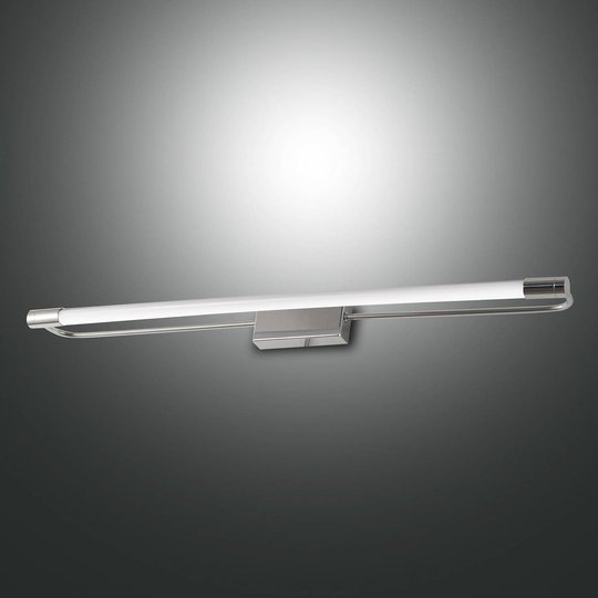 LED-seinävalaisin Rapallo, kromi, IP 44, 60 cm