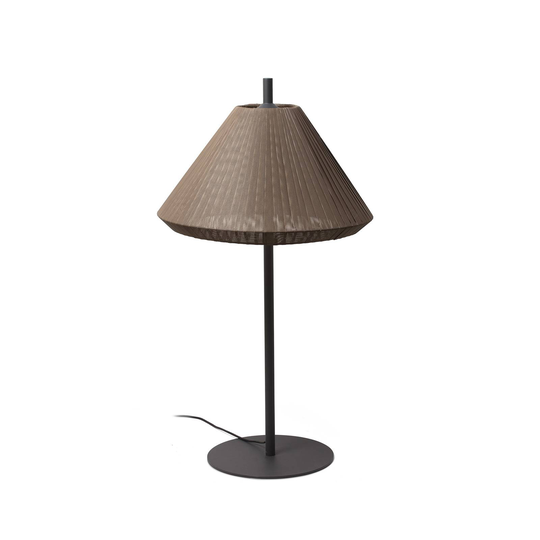 Terassilamppu Saigon IP65, korkeus 120 cm ruskea