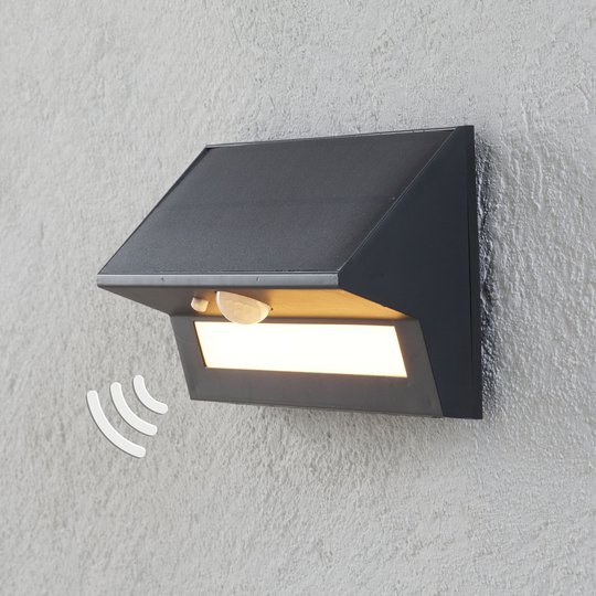 Aurinkokäyttöinen LED-ulkoseinävalaisin Kristiana