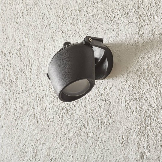 Minitommy-EL-spotti, 1-lamp., CCT musta/frosted