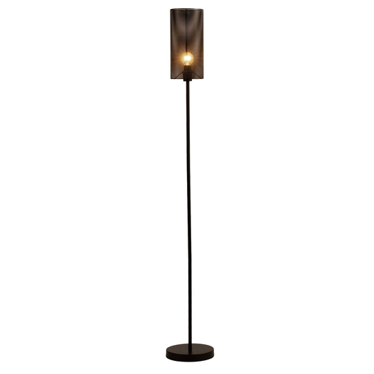 Pauleen Black Mesh -lattiavalo mustaa metallia