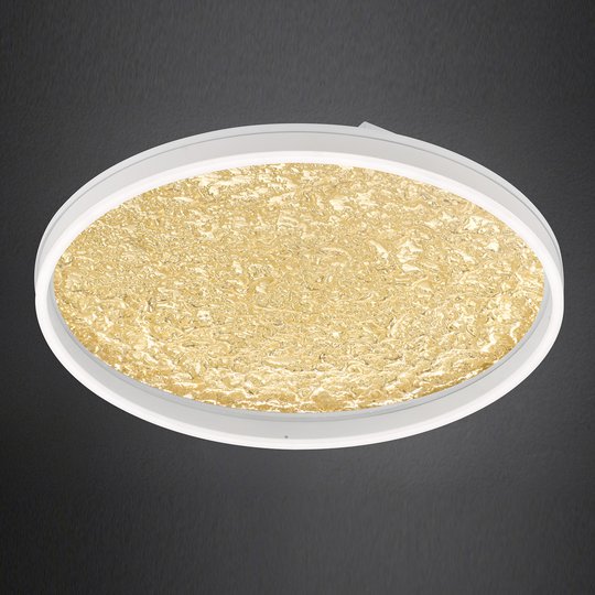 LED-kattolamppu Bali, himmennin, kulta, 60 cm