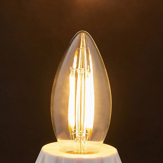 E14-LED-filamenttikynttilälamppu 4W 470 lm 2 700 K