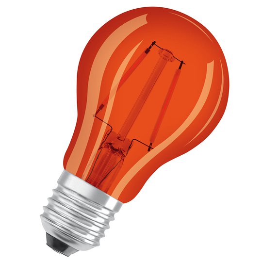 OSRAM-LED-lamppu E27 Star Décor Cla A 2,5W oranssi