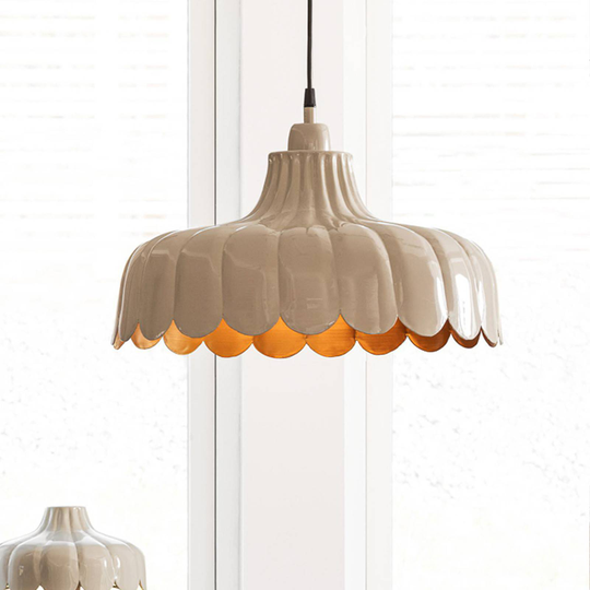 PR Home Wells -riippuvalo beige/kulta