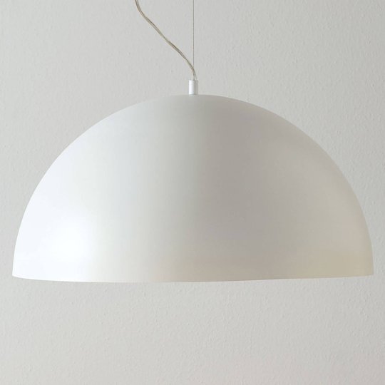 Lucande Maleo -riippuvalaisin 65 cm valkoinen