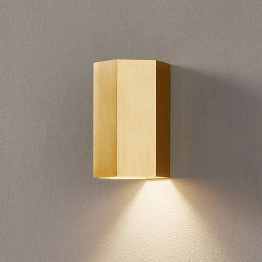 WEVER & DUCRÉ Hexo mini 1.0 seinävalo 11,5cm kulta