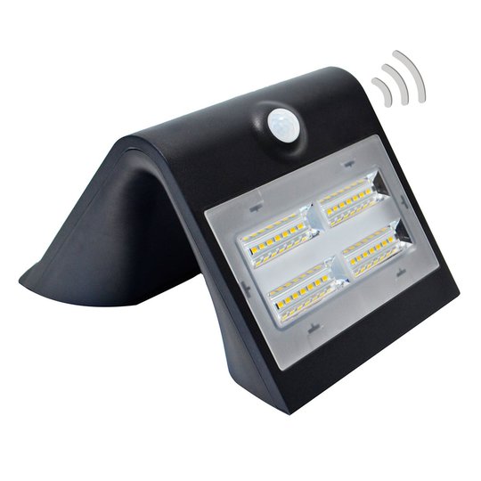 Wave M, aurinkotoiminen LED-valaisin tunnistimella