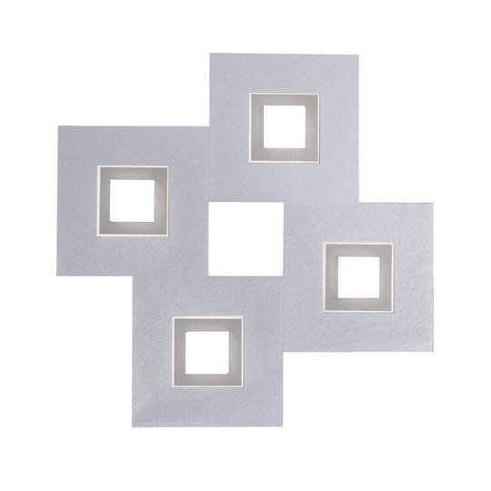 GROSSMANN Karree 4-lamppuinen 50x50 titaani