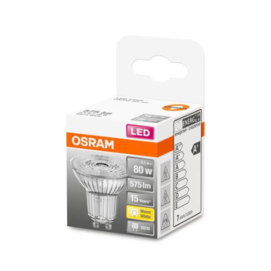 OSRAM-LED-heljastin Star GU10 6,9W, 36°