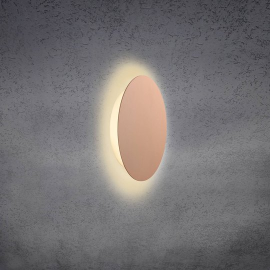 Escale Blade -LED-seinävalaisin, Ø 24 cm