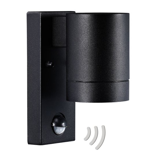 Ulkoseinävalaisin Tin Maxi Sensor, musta