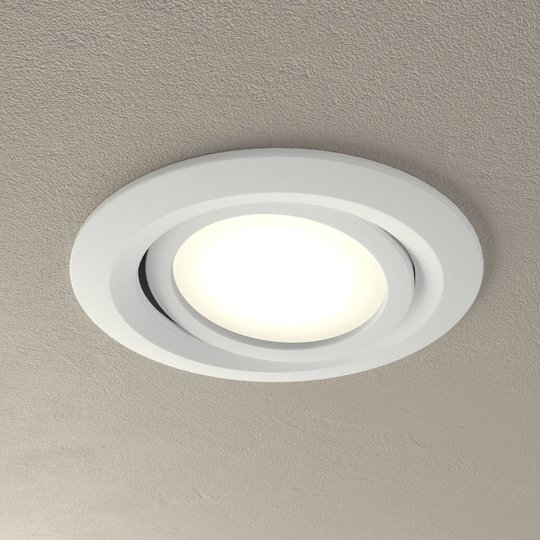 LED-uppovalaisin Coin Slim IP23, 1 kpl, valkoinen