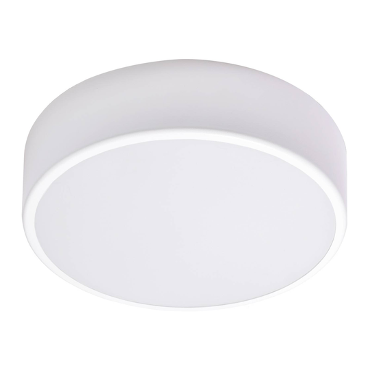 Kattovalaisin Cleo 300, IP54, Ø 30 cm valkoinen