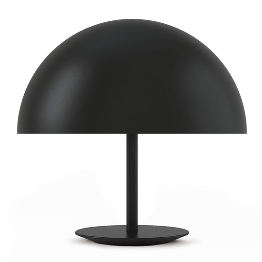 Mater Dome -pöytävalaisin, Ø 40 cm, musta