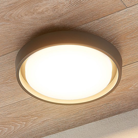 LED-ulkokattovalaisin Birta, pyöreä, 27 cm