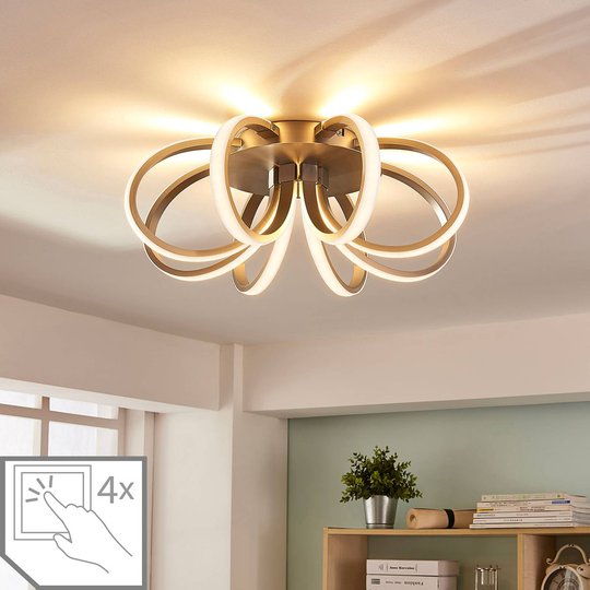 Kukkamainen LED-kattovalaisin Vada