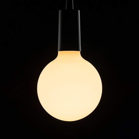 SEGULA LED-lamppuE27 8W G125 ambient opaali