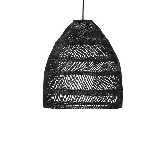 PR Home Maja -riippuvalo rottinki, musta Ø 45,5 cm