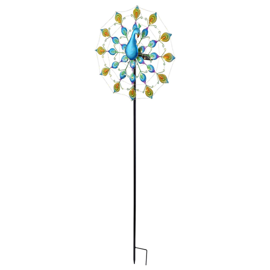Aurinkokäyttöinen LED-lamppu 33878, riikinkukko