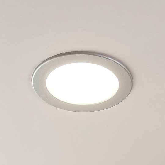 LED-kohdevalo Joki hopea 3 000 K pyöreä 17 cm