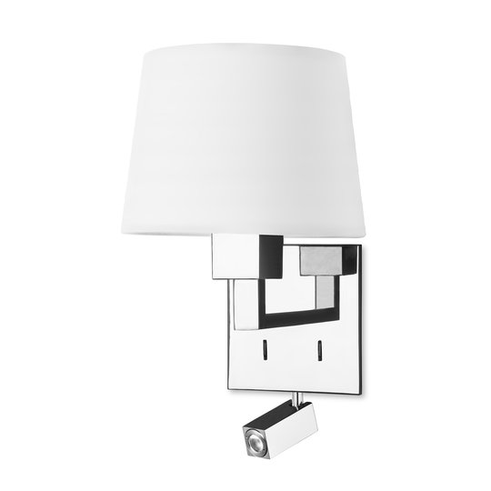 LEDS-C4 Bali -seinävalaisin, valkoinen Ø 20 cm