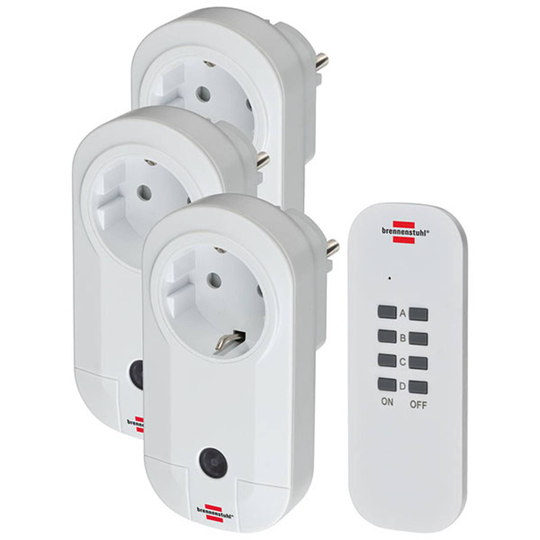 Lang. pistorasiapkt Comfort-LineRC CE1 3001 3xIP20