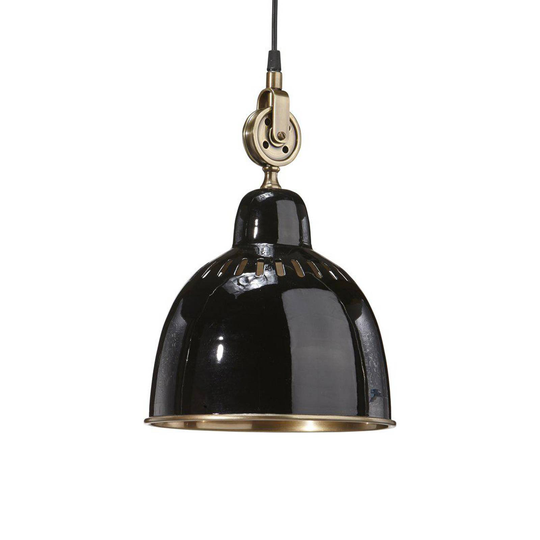PR Home Cleveland -riippuvalo 23 cm musta/messinki