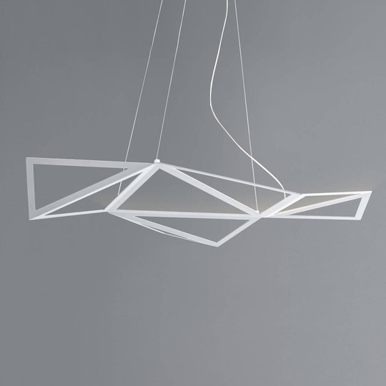 LED-riippuvalaisin Starlight, valkoinen