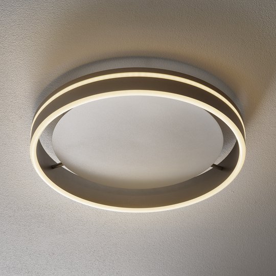 Paul Neuhaus Q-VITO LED-kattovalaisin 40 cm teräs