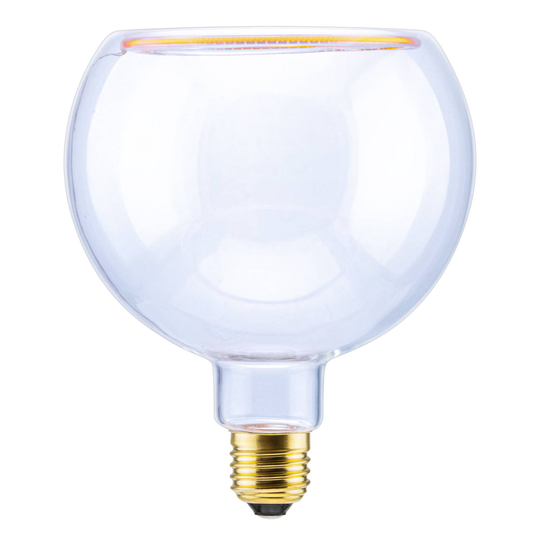 SEGULA-LED-Floating-globelamppu G125 E27 6W kirkas