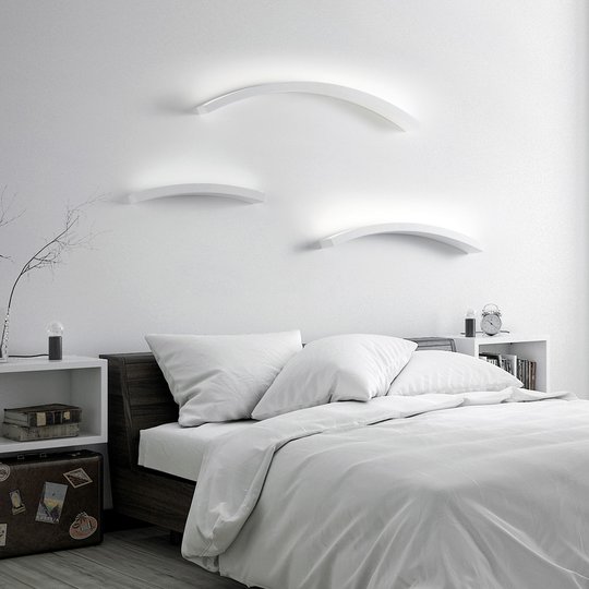 LED-seinävalaisin Melossia, ylös säteilevä, 76,5cm