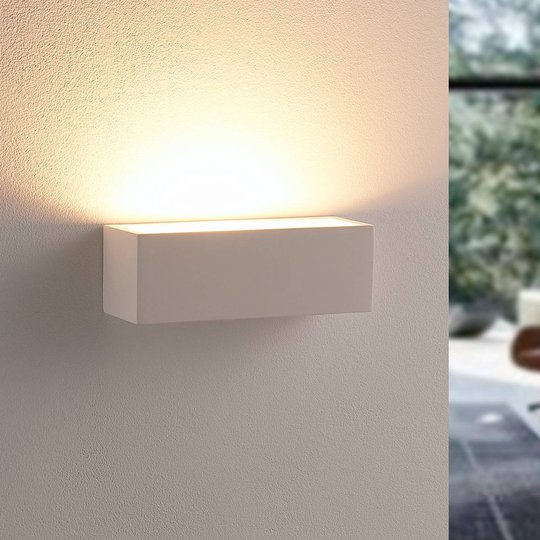 Pelkistetty LED-kipsiseinävalaisin Santino