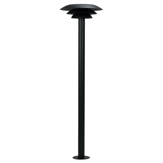 Dyberg Larsen DL25 Outdoor -pollari, musta Ø 25 cm