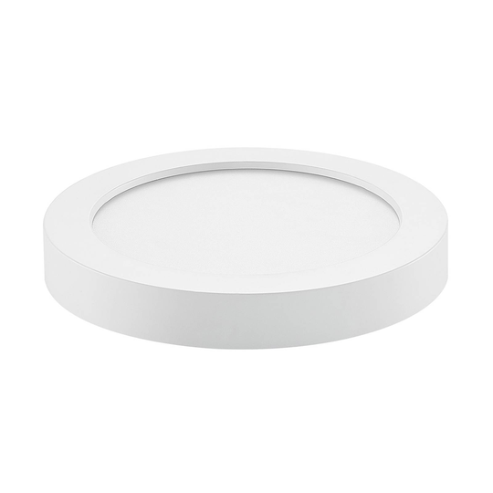 Prios Edwina -LED-kattovalaisin valkoinen 24,5 cm