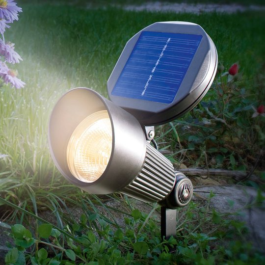 LED-aurinkokennokohdevalaisin Spotlight