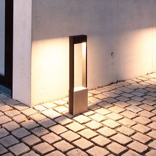 LED-pylväsvalo Chertan betonielementti, 100 cm