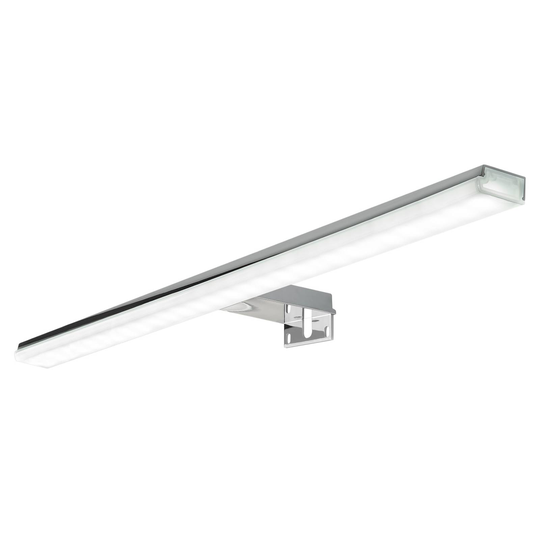LED-peililamppu Pandora, kromi, leveys 60,8 cm