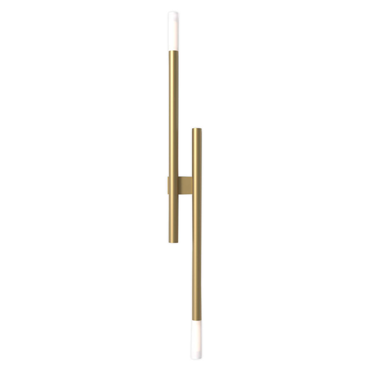 Zen-design-seinävalaisin, kulta, 2-lamppuinen