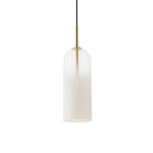 LEDS-C4 Glam -riippuvalo valkoinen lasi, K 38,5 cm