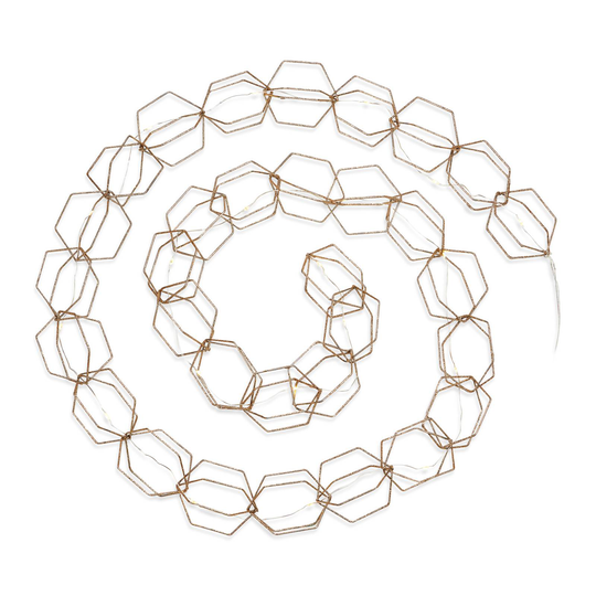 LED-valoketju Serve, 20-lamppuinen, kulta