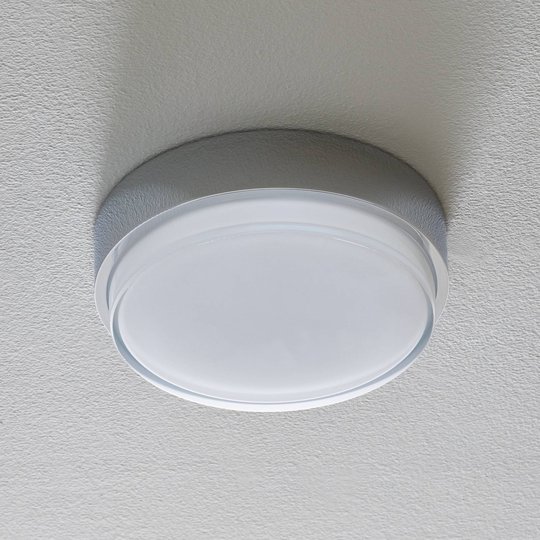 BEGA 50537 kattolamppu DALI 3 000K kromi Ø26cm