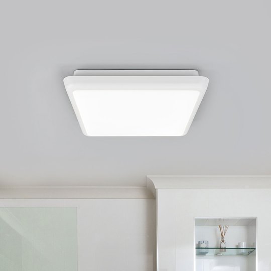 Nelikulmainen Augustin LED-kattovalaisin, 25 cm