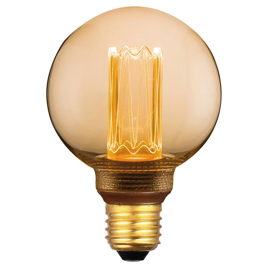 LED-mini-globe E27 5W, lämmin valkoinen 3-Step-dim