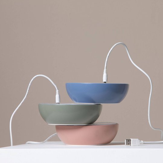 Axolight Float LED-designer-pöytälamppu, malva