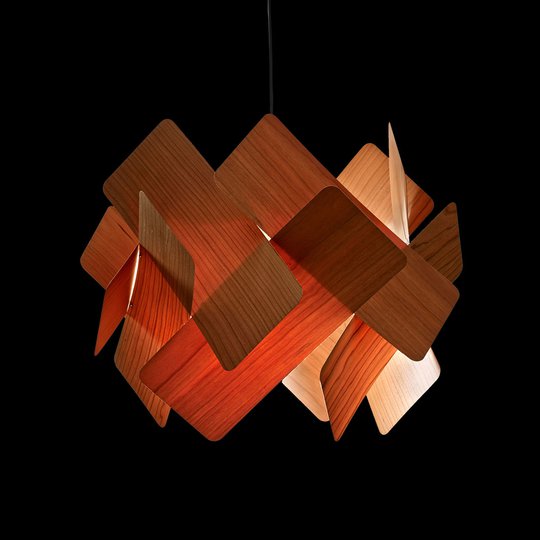 LZF Escape -riippuvalo, Ø 56 cm, kirsikkapuu